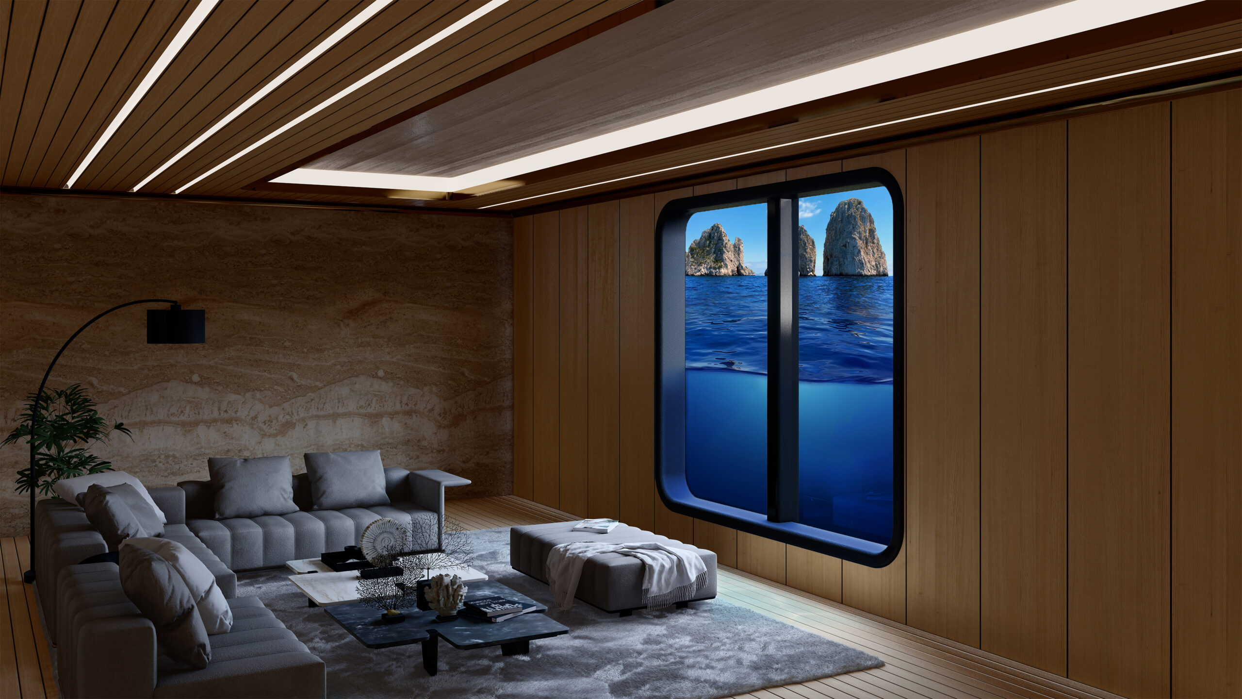 The glass 20